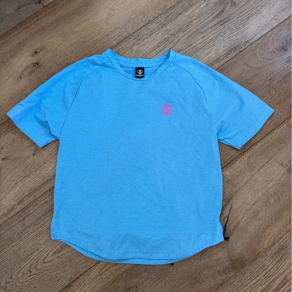 Baseball 101 Youth Small Blue T-shirt